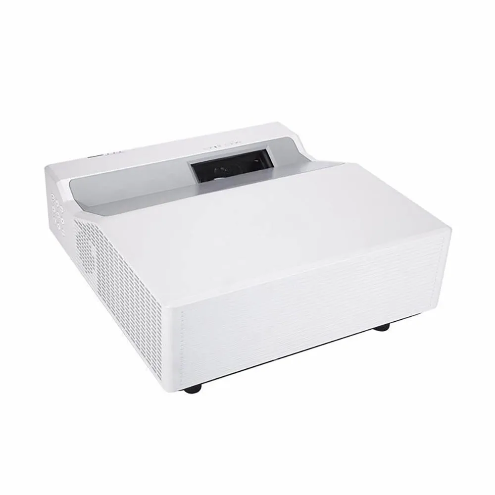 Yinzam Advertising 3LCD Ultra Short Throw UST Laser Projector with 1080p 5000 ansi lumens Built in Blending System 0.235:1