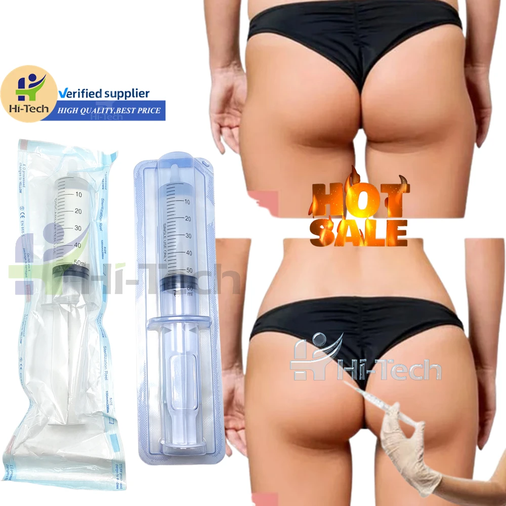 Factory Sale 20ml Hyaluronic Acid Dermal Filler Injection Increase Buttock/breast Enlargement/hydrogel Butt Injections For Sale