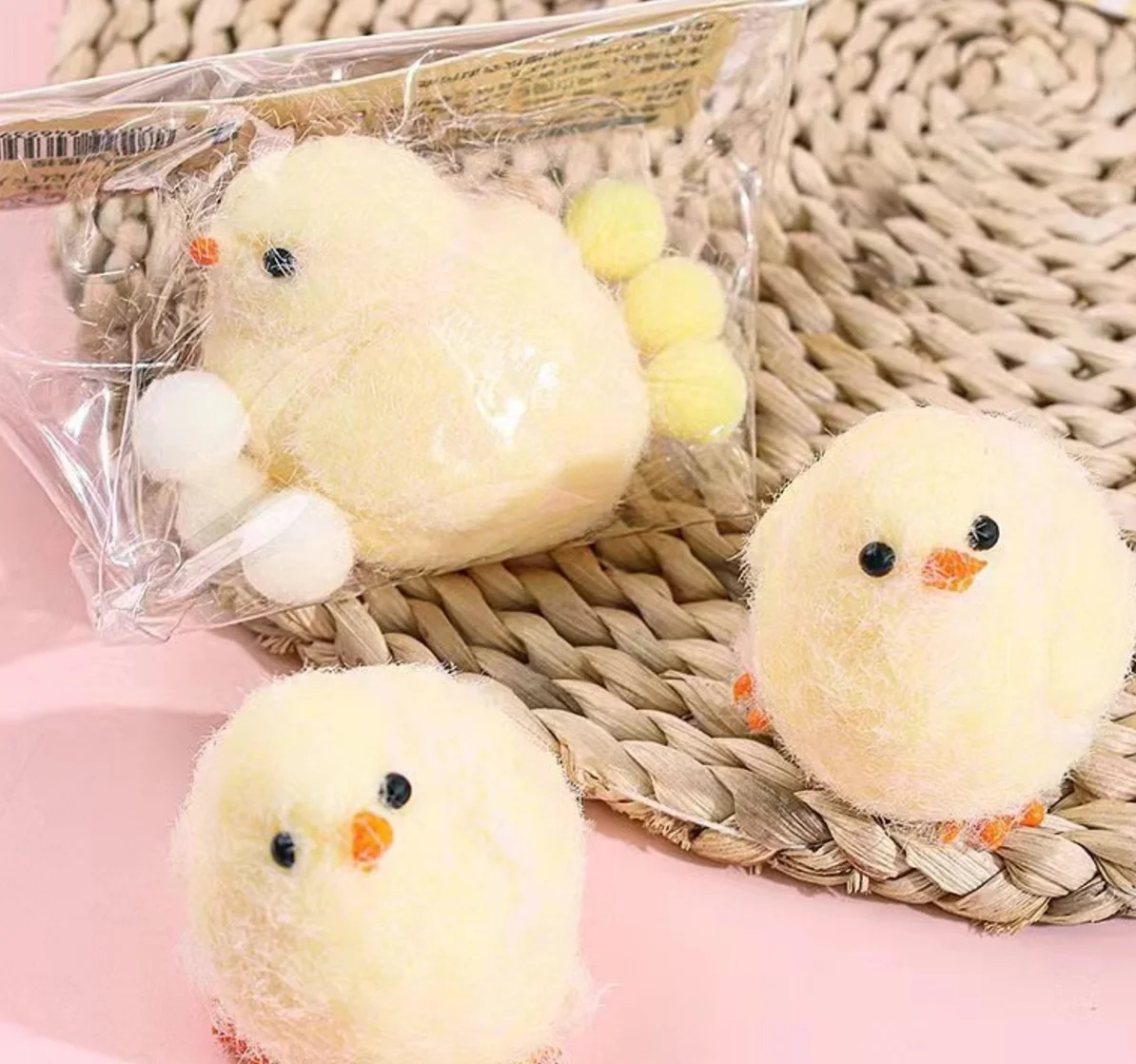 Squishy Squeeze Toys Kawaii  chick Sensory Kids Stress Relief Toys for Pinch Family Squishy