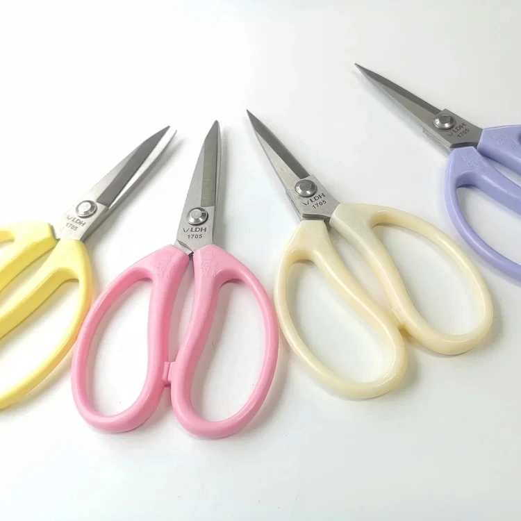 Factory Shoes Eco Friendly ABS Handle Belt Cutting Sharp Blade Stainless Steel Scissors