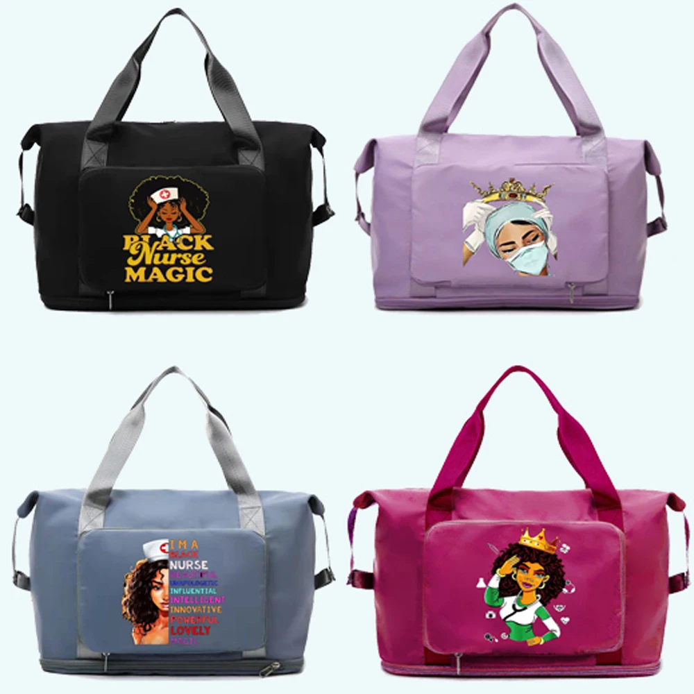 Hot Selling Wholesale Gym Bag Waterproof Foldable Women Gym Travel Duffel Bag