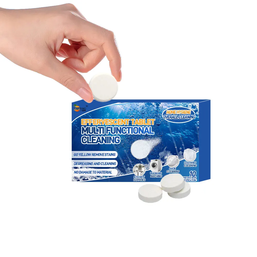 dissolvable cleaning effervescent tablets solid multipurpose cleaning tablets