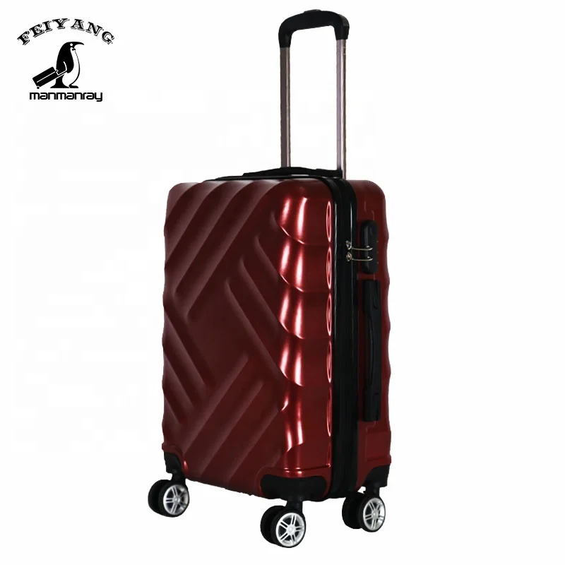 
ABS custom cabin trolley hard shell suitcases carry-on travelling bags luggage sets 