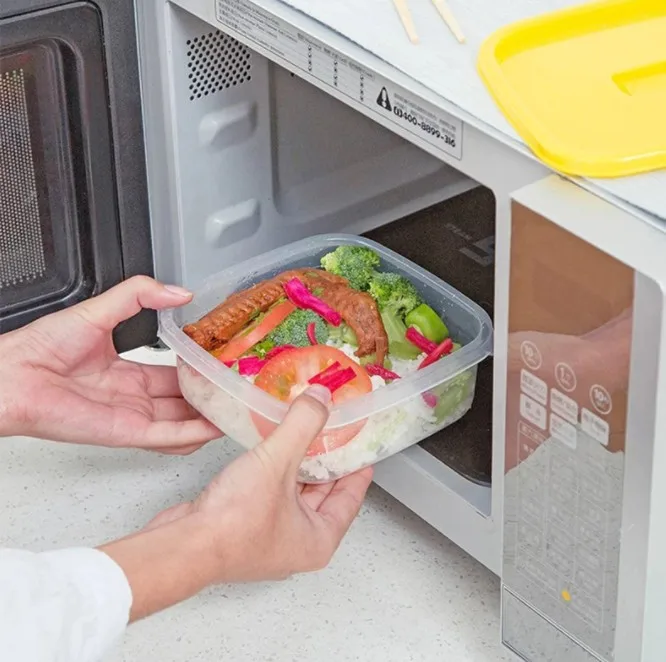 Набор радужных чипсов из 7 предметов, коробка для хранения холодильника, коробка для еды с крышкой