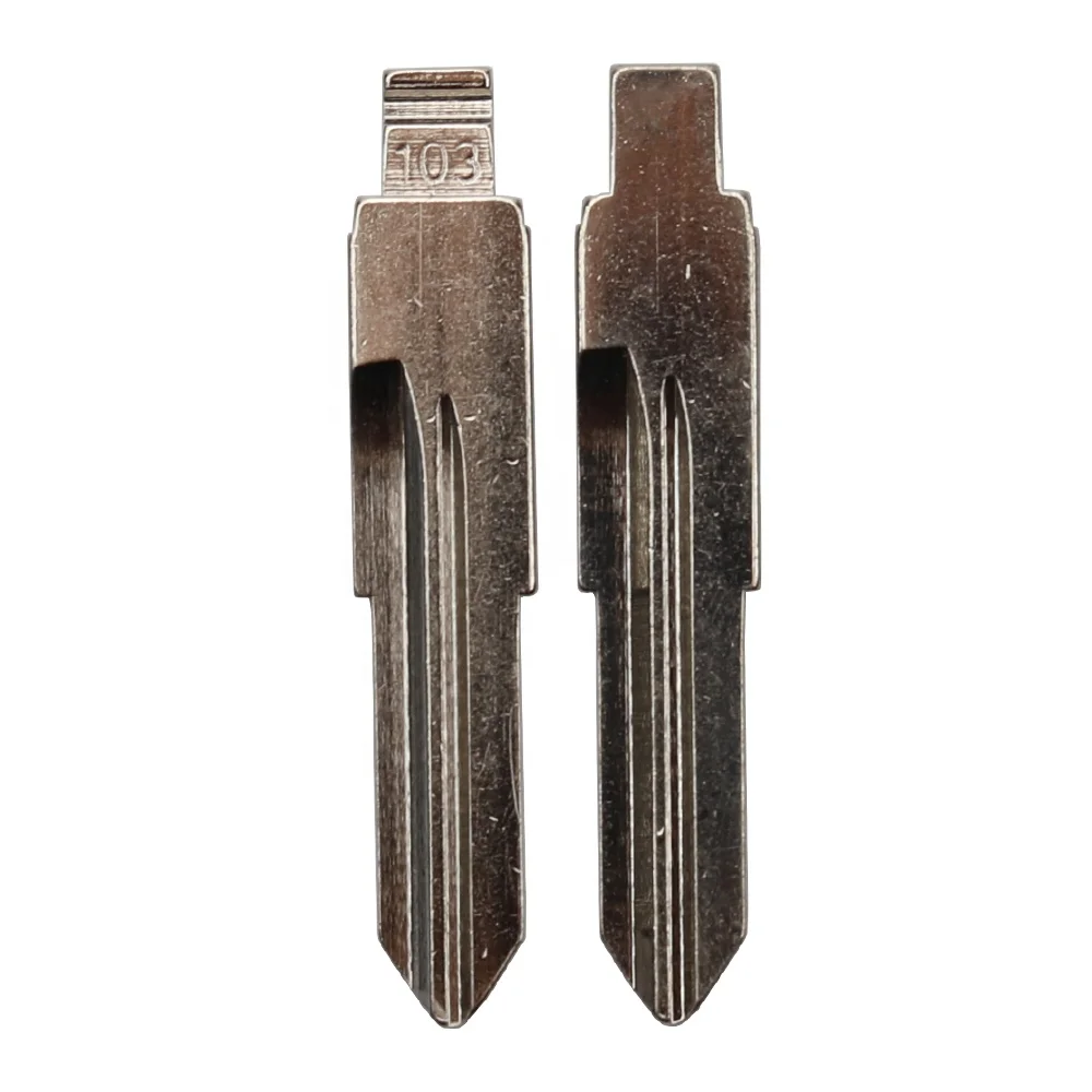 HU66 103#A Universal Uncut Remotes Flip Key Blade For MG HU66 103# Blank key blade uncut for car remote control key