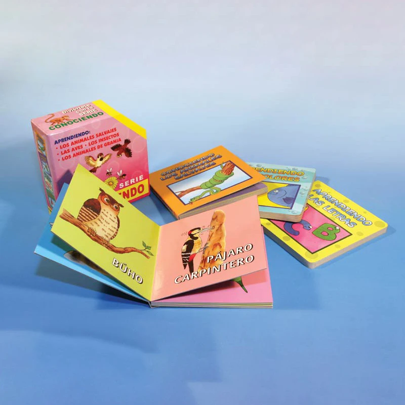 Красивая прочная цветная книга для детей