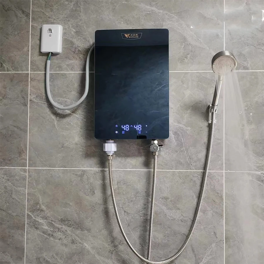 CE  Manufacture Price Whole House Use  Portable Bathroom 220V Instant Electric Tankless Shower Hot Water Heater With A shower