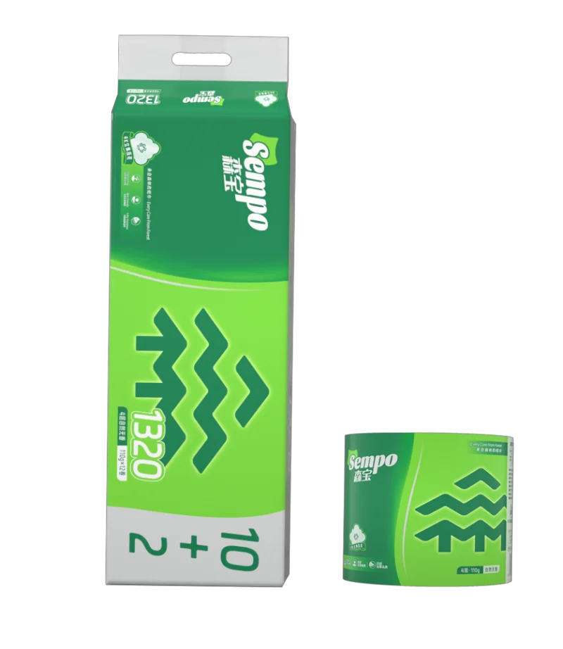 Wholesale Price Virgin Wood Pulp Customized Soft Pack Toilet Tissue Paper Roll In Bulk