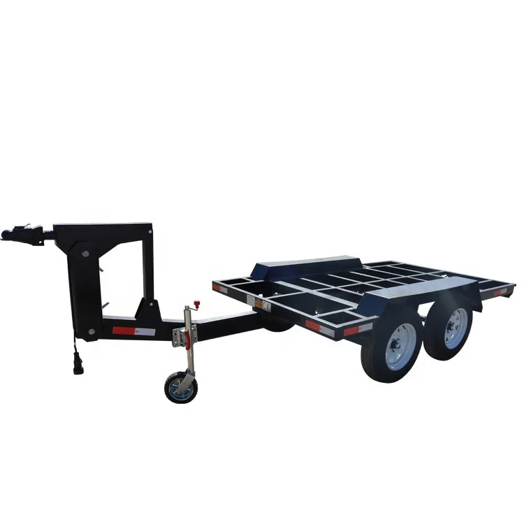 Skeleton Type Equipment Transport Trailers House Trailer