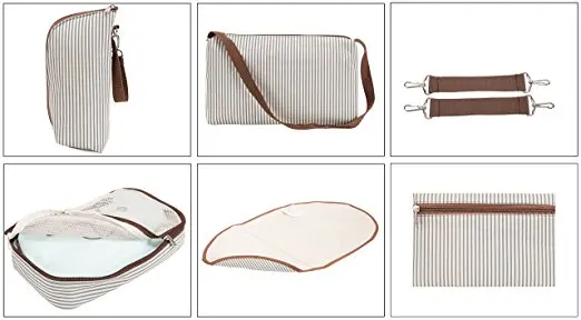 Mufti-function Large Mummy Messenger Baby Wholesale Diaper Bag shoulder Bag Diaper Tote Baby Bag