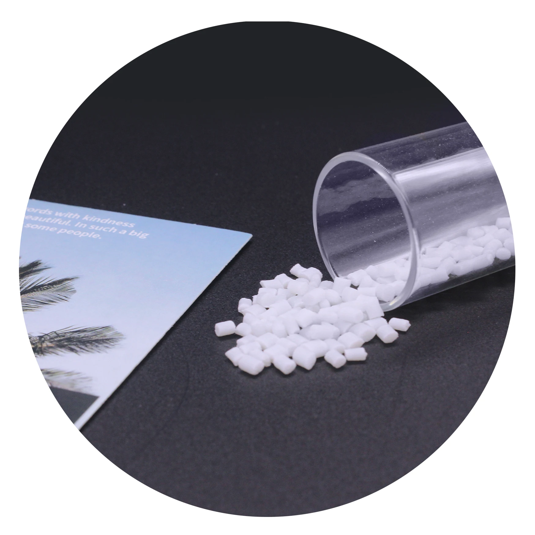 Engineering plastic PBT gf reinforced granules for molding pet particles