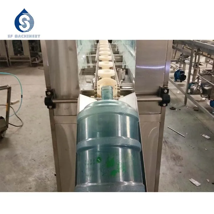 
20 Liter Bottle Plant Washin Capping Line 5 Gallon Water Filling Machine 
