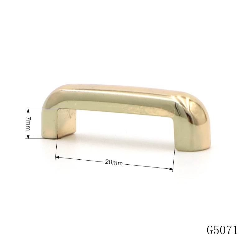 Wholesale Bag Accessories Metal Arch Bridge Fittings Metal Strap Handle For Bag Accessories