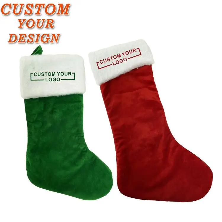 Christmas Stockings for Family Holiday Season Decoration For Campaign Activities christmas decoration stocking socks
