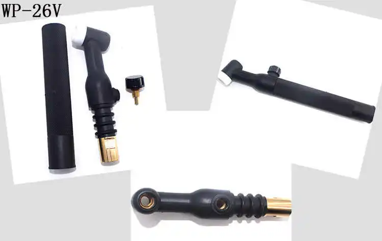 Пистолет для аргоновой дуговой сварки WP-26/26V/26P/26FV четырехтактный двигатель с воздушные охлаждением аргонно-дуговая Сварочная горелка аксессуары сварка гибкие ggun головка