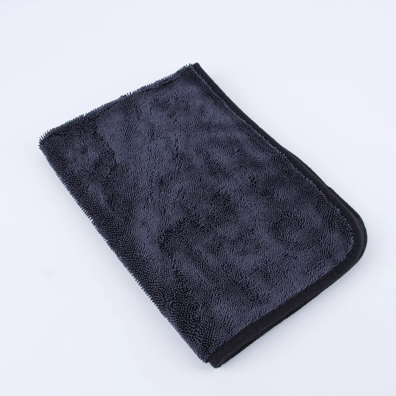 600GSM 1200GSM Large Size Absorbent Car Detailing Towel Twisted Loop Car Care Clean Towel Microfiber Quick Dry Car Drying Towe