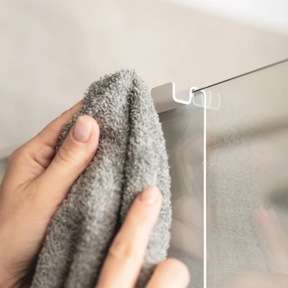 LAKESO Black White Hanging Shower Caddy Shelf Organizer Rack No Drilling Bathroom Rack Shower Caddies