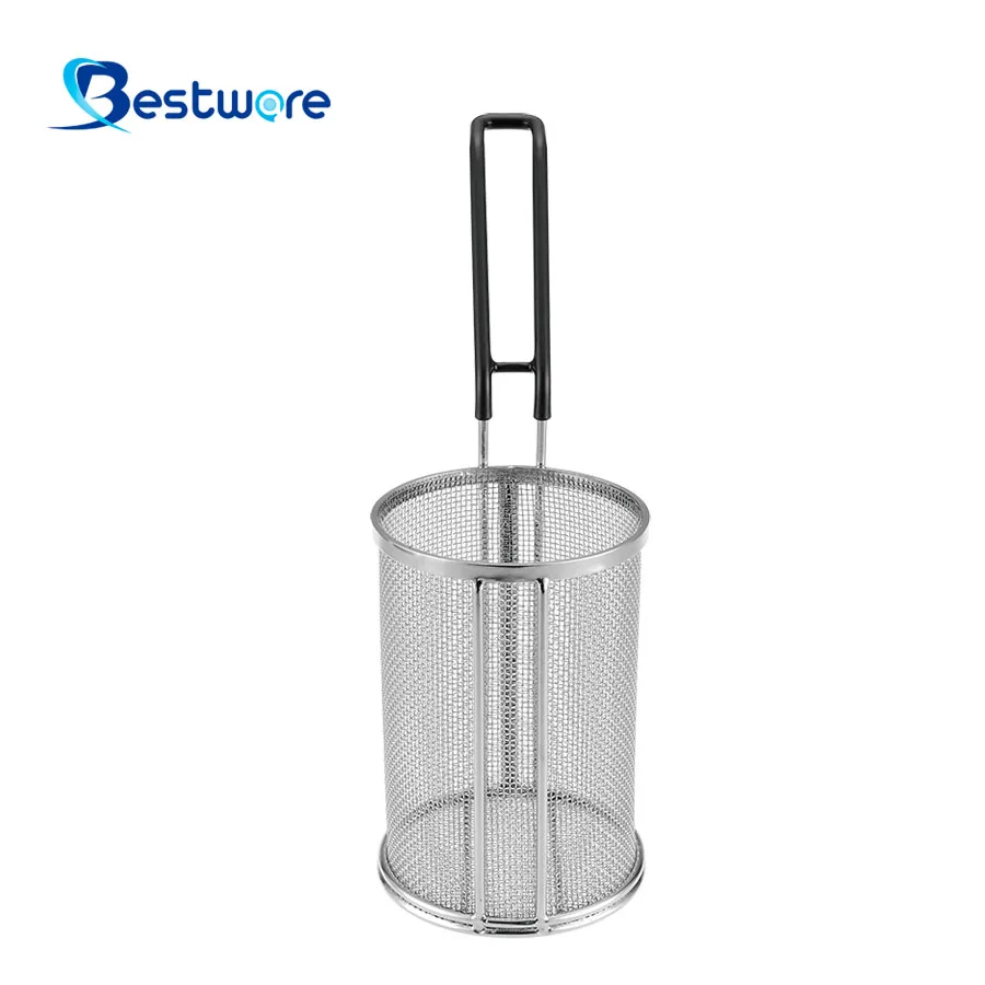 Noodle Colander Nudel Korb Bulk Round Wire Basket Stainless Steel Pasta Cooker Basket