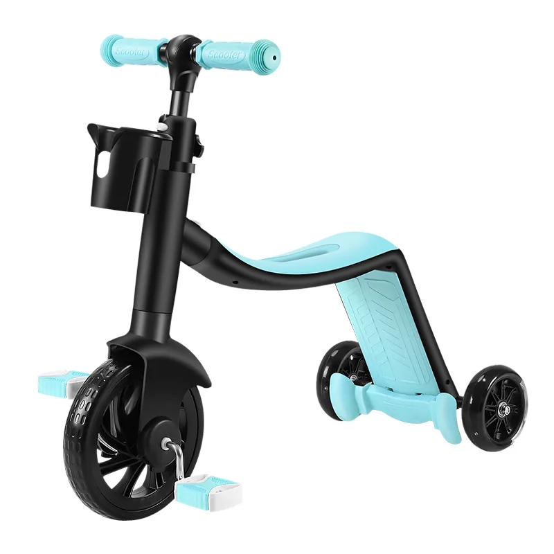 Adjustable Height Flexible Folding with Seat 3 wheel tricycle/ Factory Wholesale Baby tricycle bike/ride on car