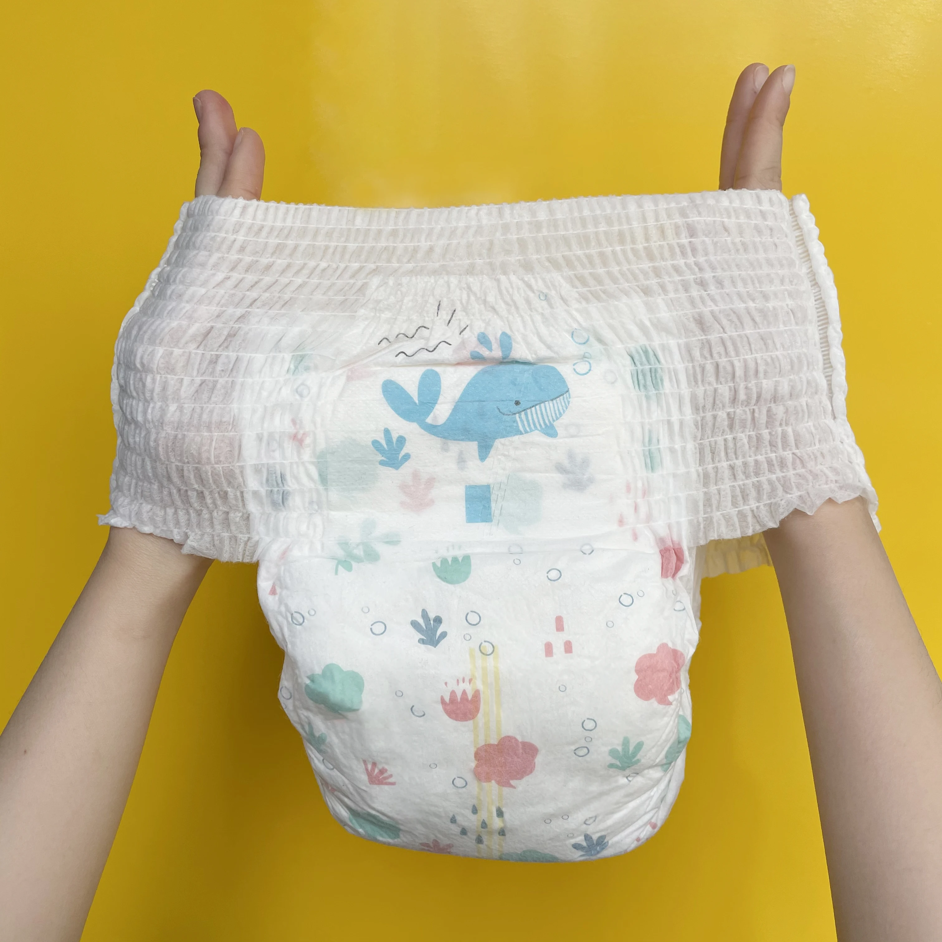 Discount Customized Disposable Premium Baby Diaper Pampering Pull Up Pants Wholesale Manufacturer