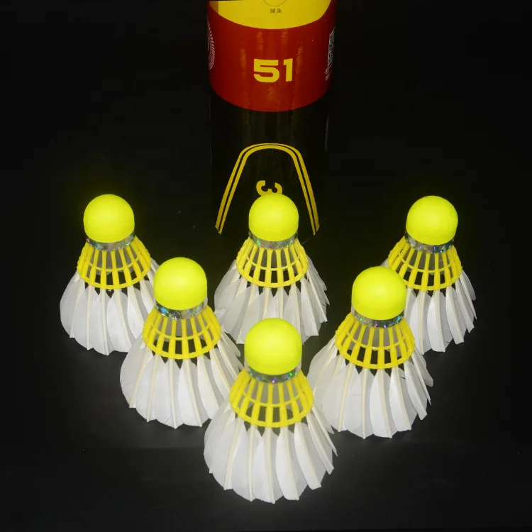 3 In 1 Hybrid Shuttlecock Goose Feather BWF Approved Shuttlecock Badminton Shuttle Ball Shuttlecock