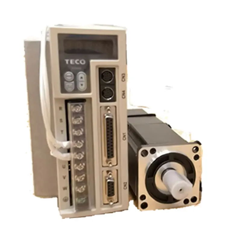 TECO 2 кВт JSMA-PMB20ABA + JSDEP-50A3 двигатель сервопривода переменного тока на складе электрооборудования