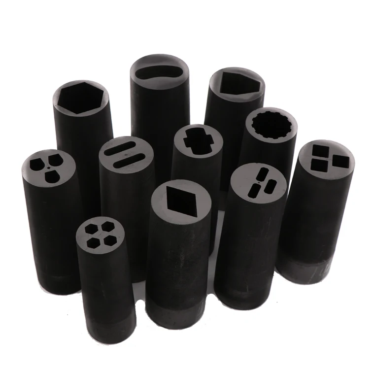 Customized graphite die foundry mold for brass bars, rods, tubes continuous casting process