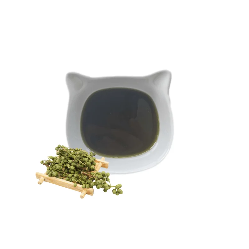 green vine pepper oil with long numbing taste, is an essential condiment in Sichuan seasoning