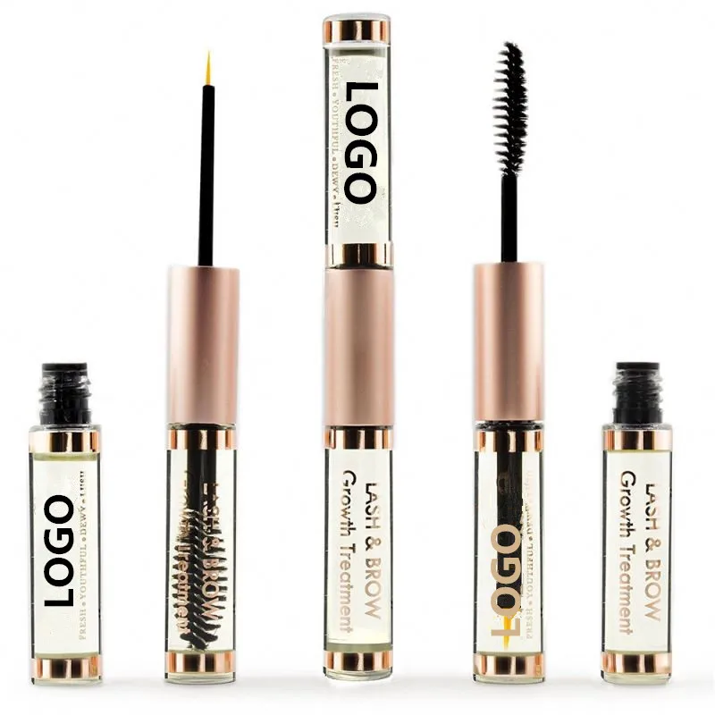 
OEM Castor Oil Cold Pressed Organic for Hair Eyebrows Eyelashes Growth Serum 