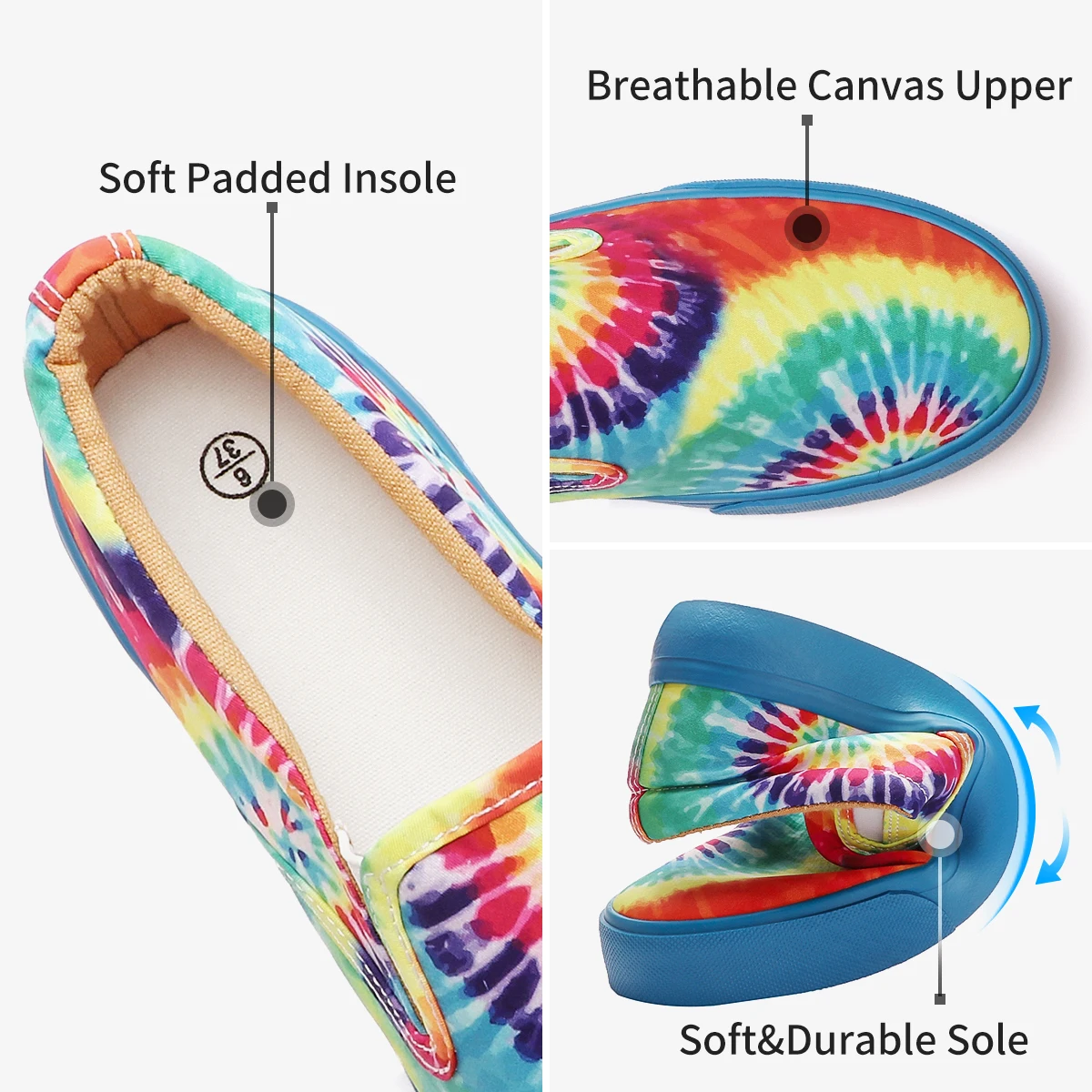 Customized Canvas Summer Shoes Vulcanize Outsole Rubber Insole Cushioning Feature Styled Running Espadrilles Walking Shoes