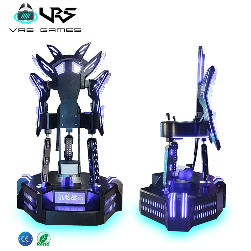 Hot VRSGAMES VR Entertainment Experience Air Combat Shooting Flight Simulator Virtual Reality 9D VR Standing Flight