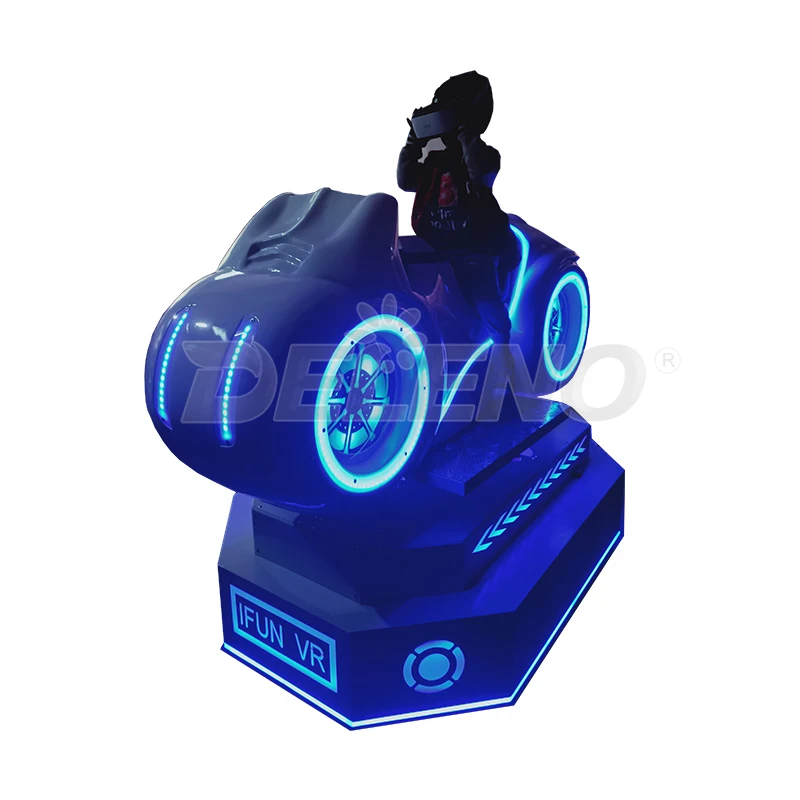 Commercial VR Motorbike & Car Racing Game Machine Exciting Adventure Plot Indoor/Outdoor School Public Daycare Adventure Park