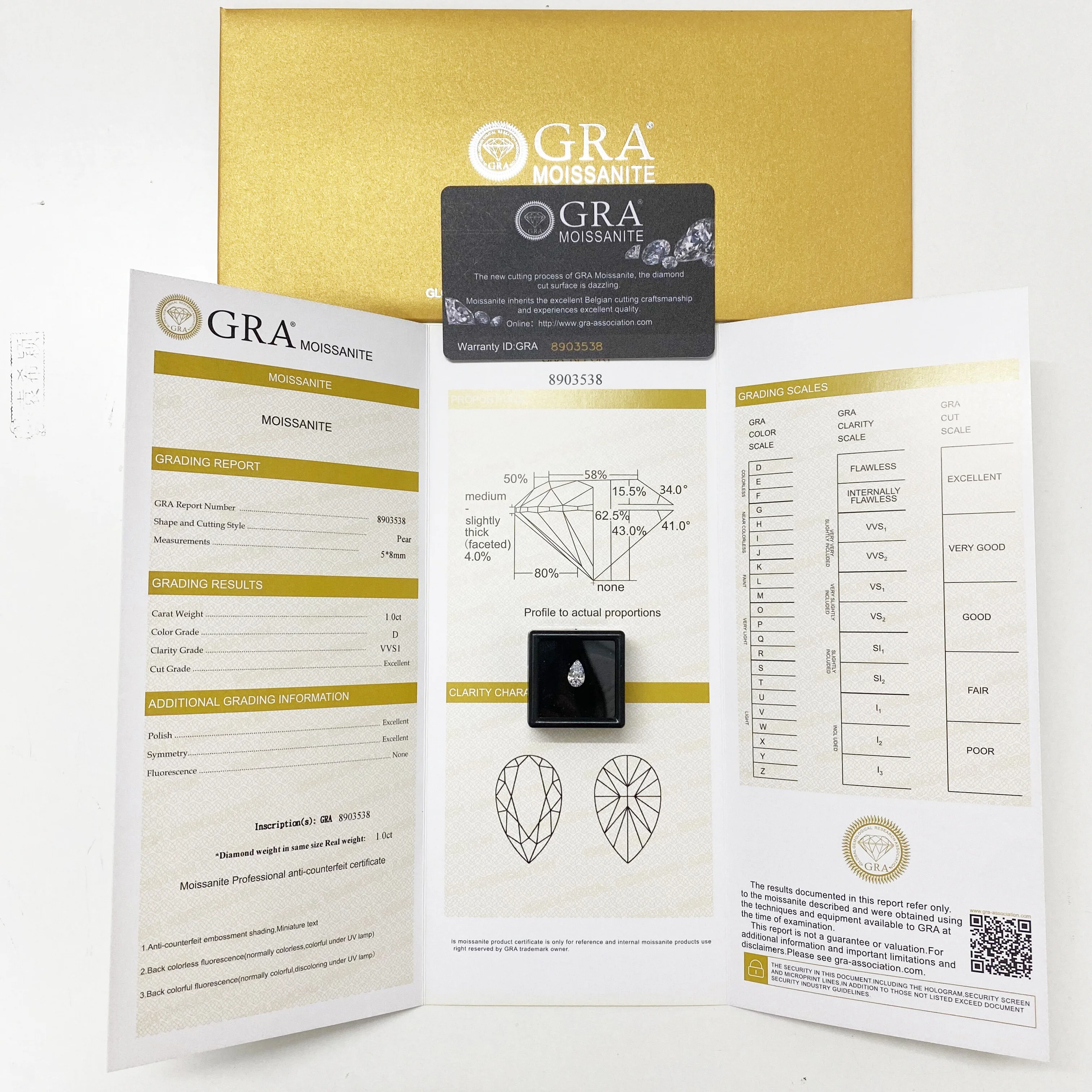 Direct sales fancy aquamarine colored pear shape VVS1 moissanite diamond