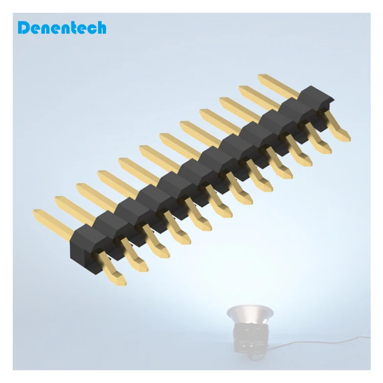 Manufacturer Price socket board connector Single Row Right Angle SMT 2.54mm pin header connector (1600620638410)