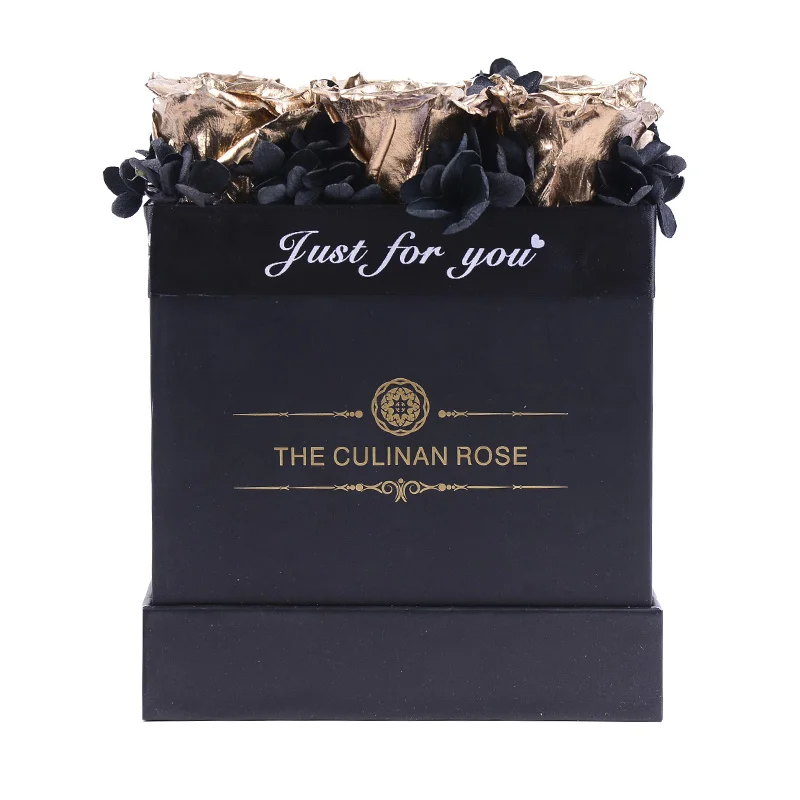 Culinan high quality personalized eternal rose infinite roses forever natural preserved roses in gift box