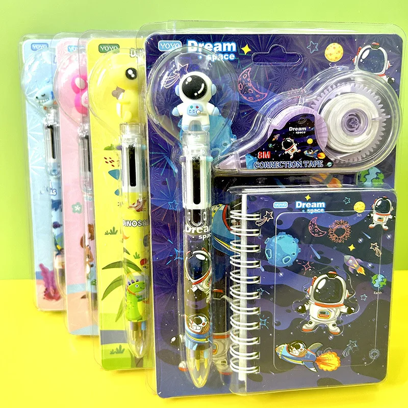 Ready to ship wholesale children kids funny cheap gift kits stationary accessory letter writing paper stationery set