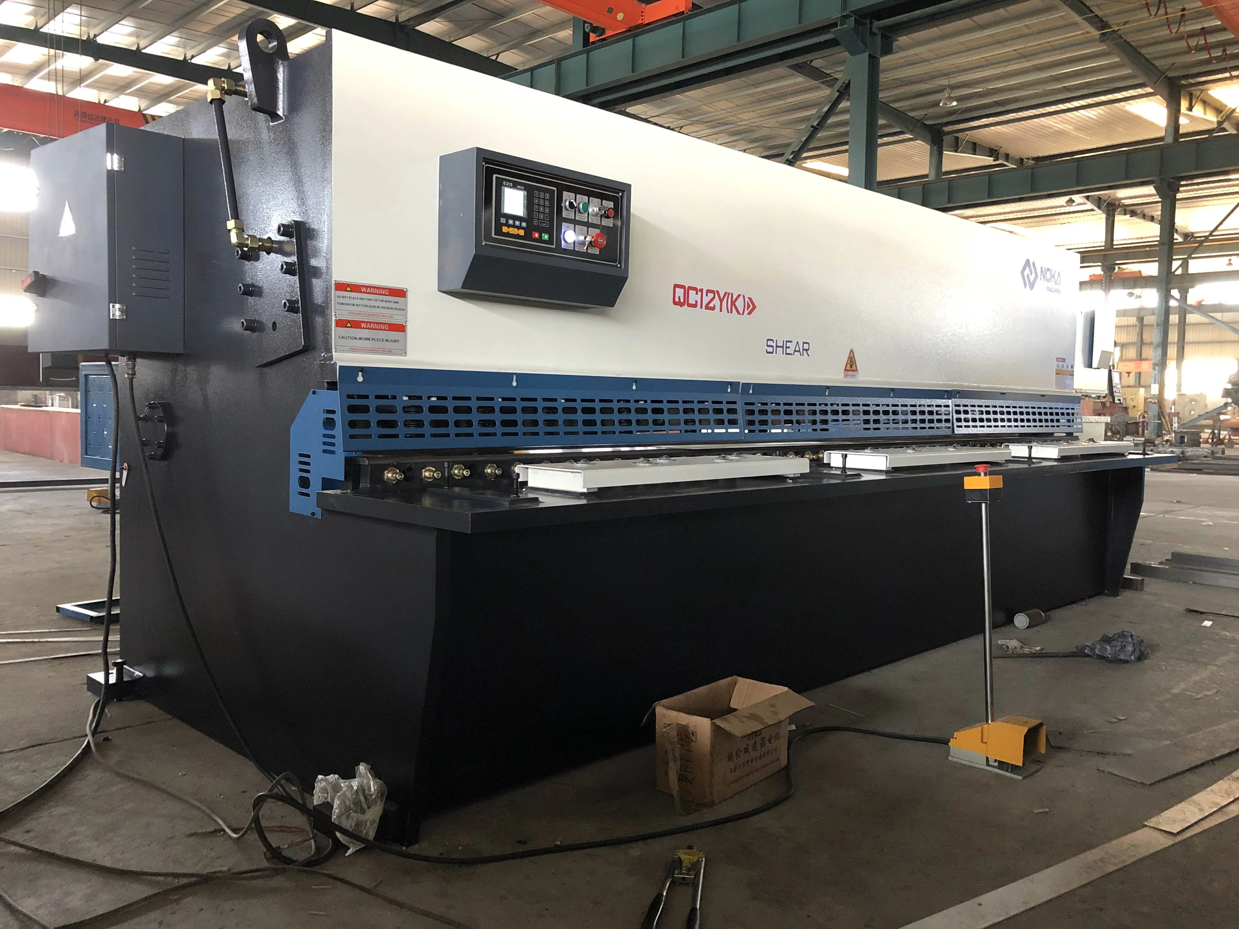 NEW And Used Second hand Shearing Machine, Hydraulic Driving, Easy Operation With Conveyor