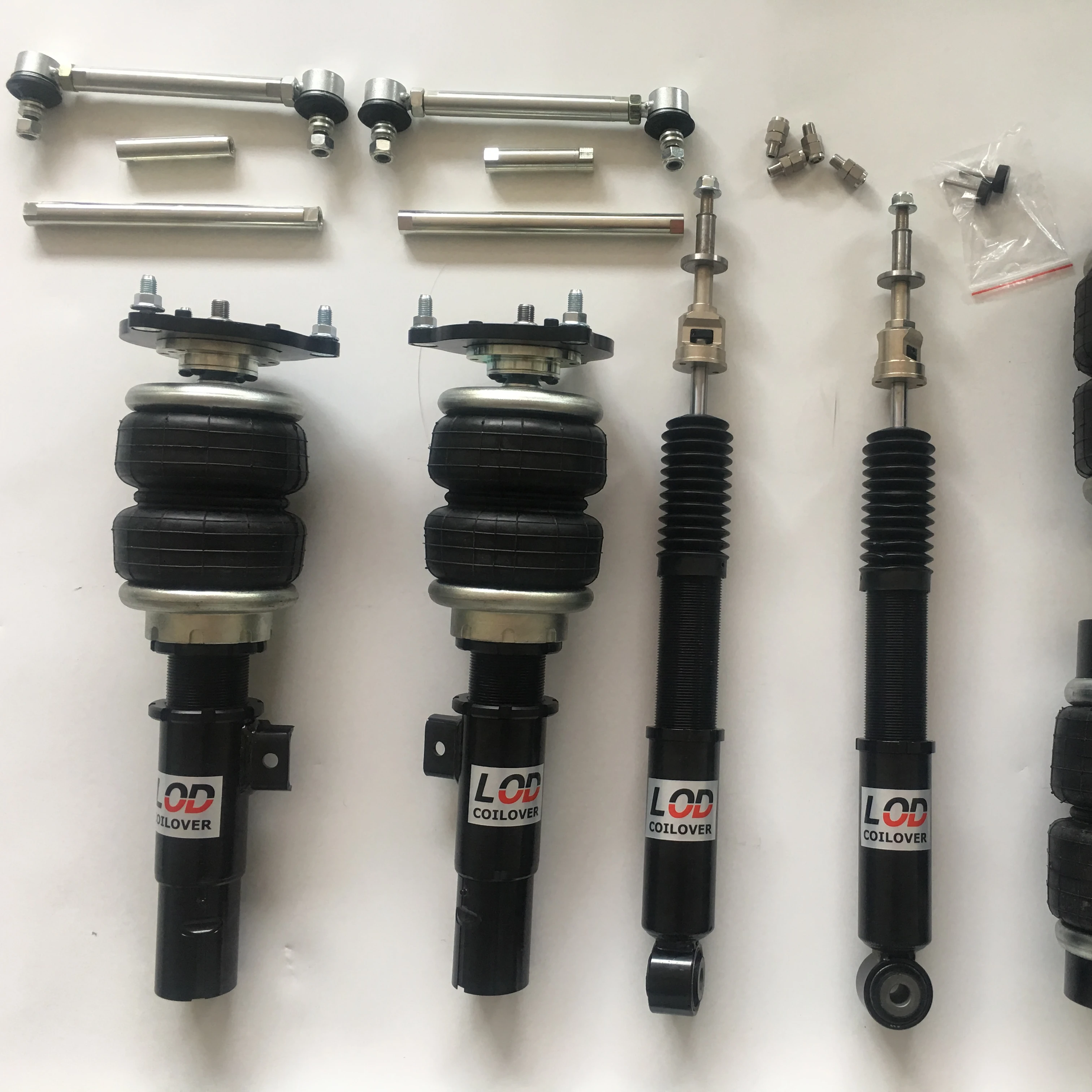 LOD air suspension system with damper adjustable shock absorber kit FC
