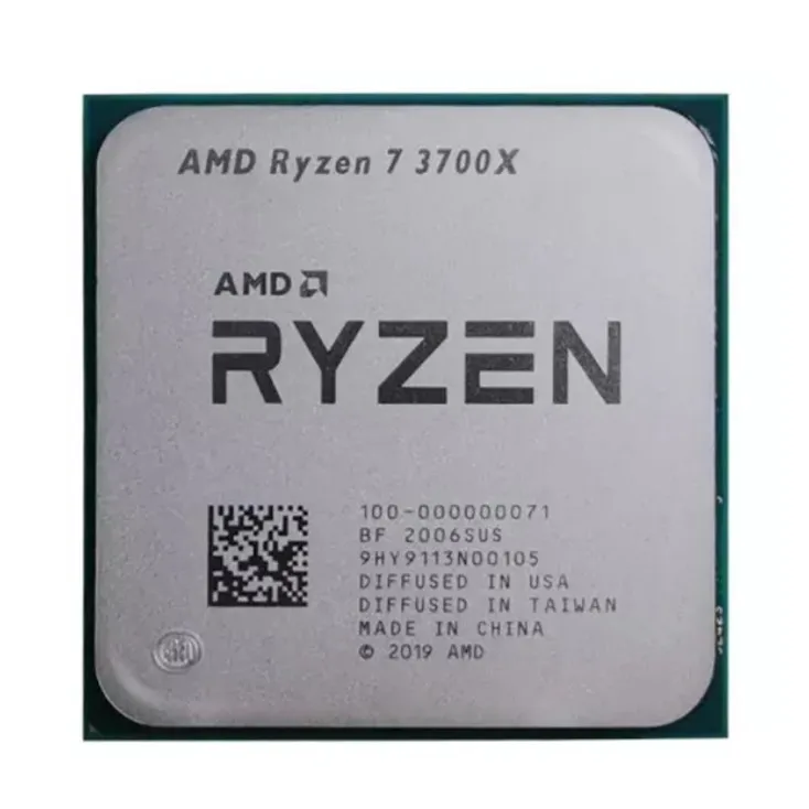 AMD 7 3700X 100-000000071 8 Core Desktop R7 3.6 GHz 7NM L3=32M Eight-Core Sinteen-Thread CPU