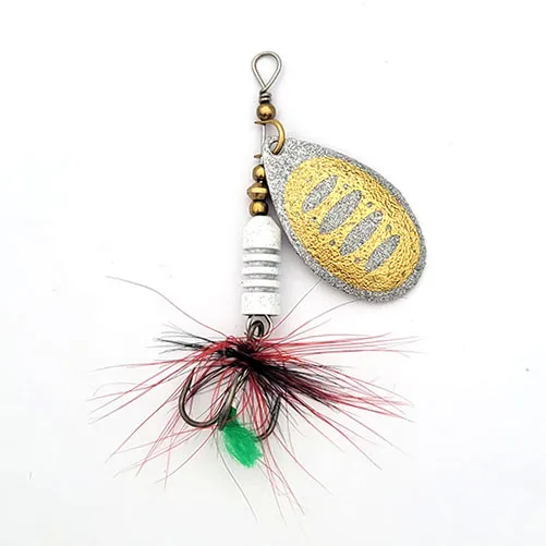 Alpha spinner lure Strong quality stainless steel fishing spinner lures pesca fishing lures spinner bait lures