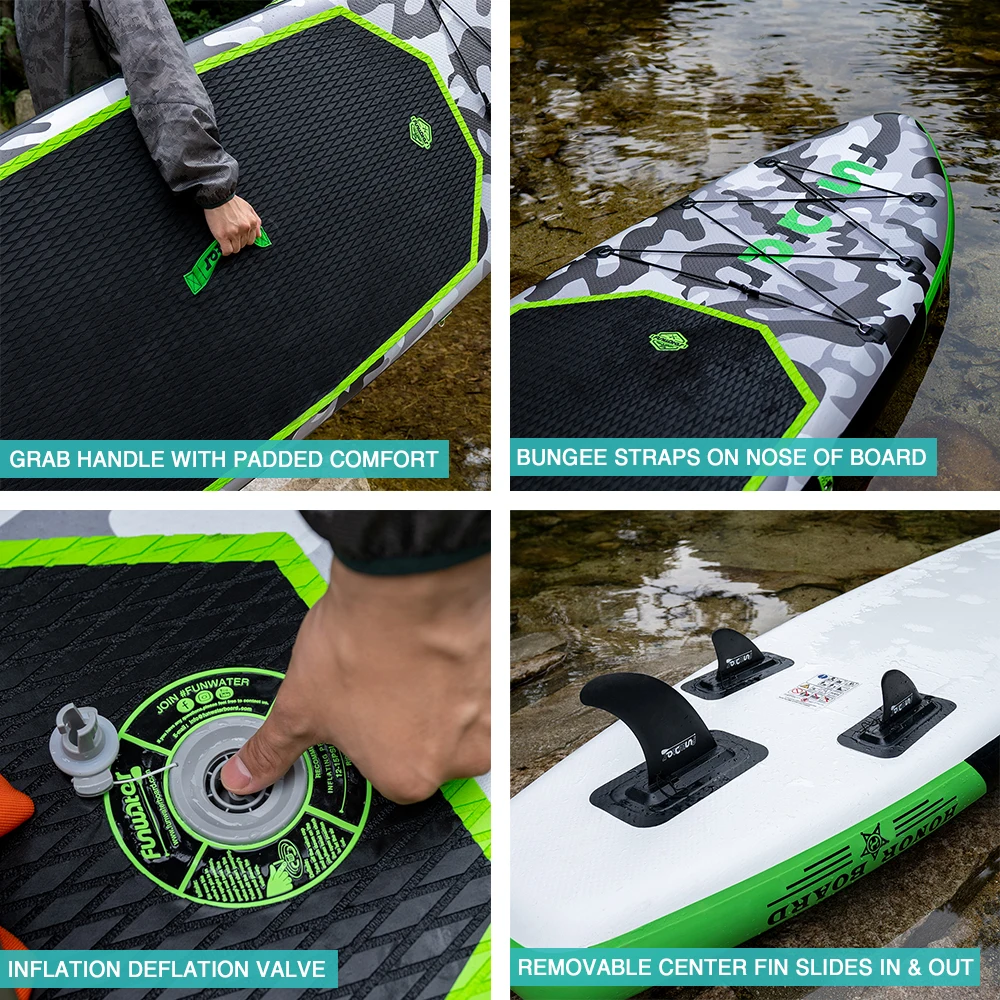 AU Free Shipping sup stand up paddle inflatable board standup surfboard surf