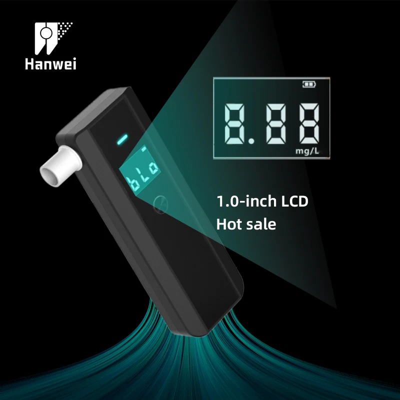 AT188 Pocket Alcohol Breathalyzer Tester Machine For Sale