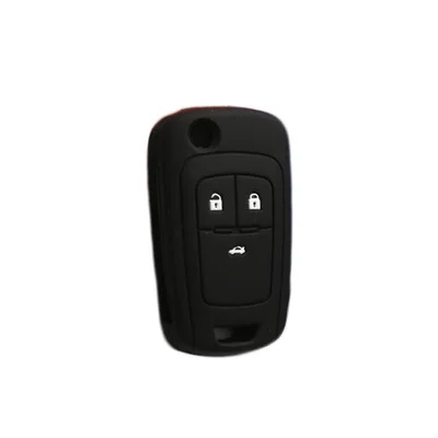 Силиконовые чехлы для автомобильных ключей Buick Chevrolet Cruze Opel Vauxhall Mokka Encore, сменные Чехлы для 2 3 4 кнопок