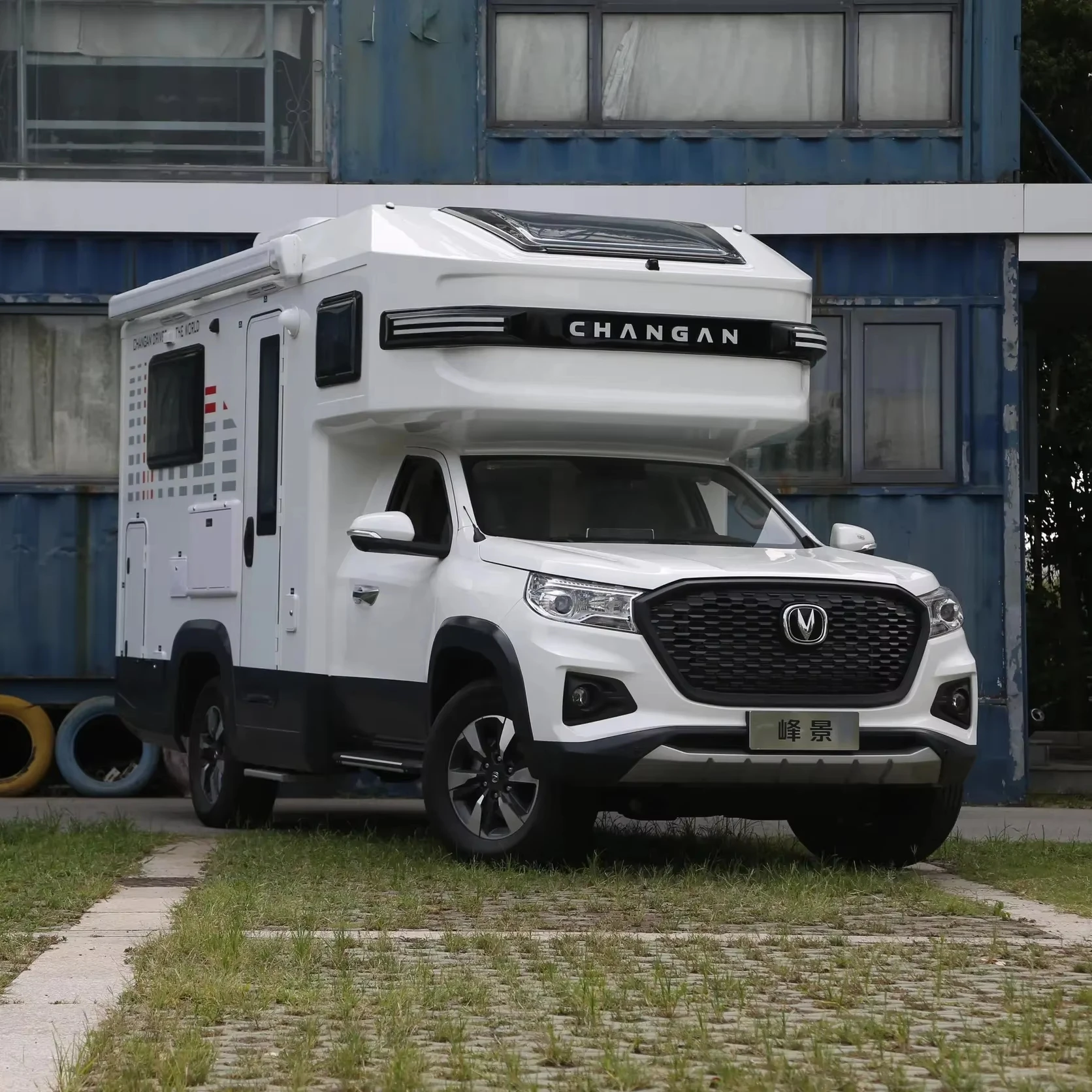 2024 2023 Changan Fengjing RV синий кит 4WD дешевый дом