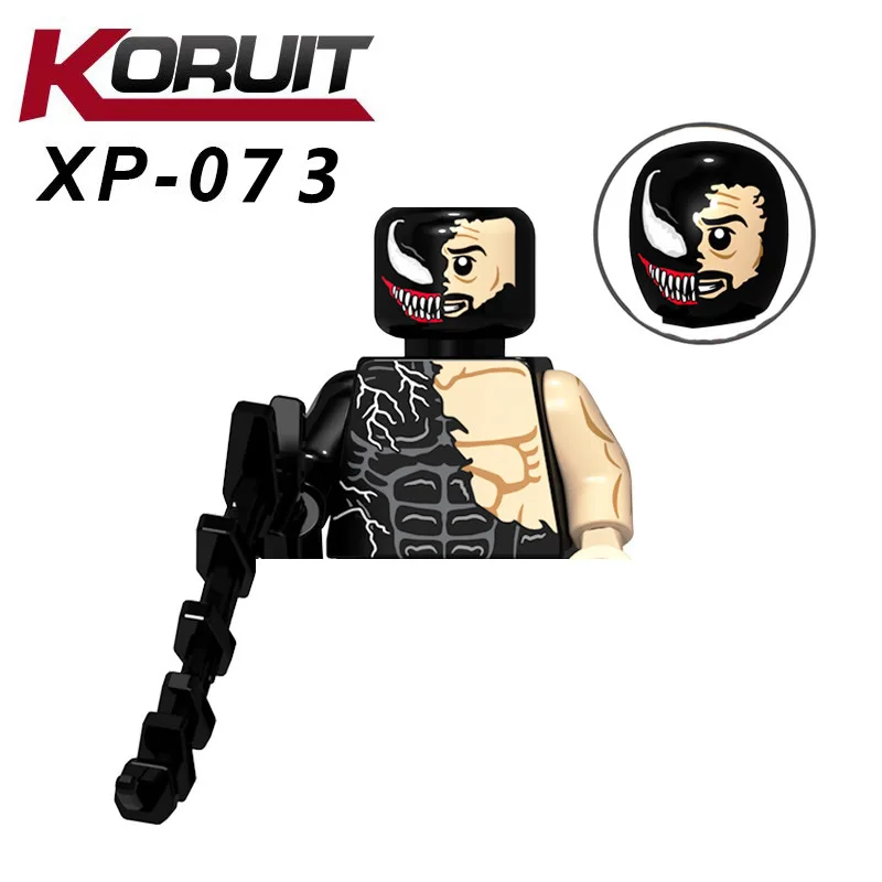 KT1010 Super Heroes Spider Man Plastic Dolls Building Blocks Mini Action Figures Kids Educational Toys