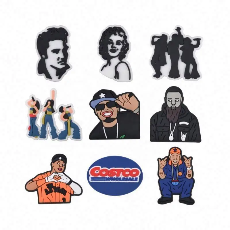 wholesale shoe charms and bracelets shoe decorations and Accessories designer shoe charms