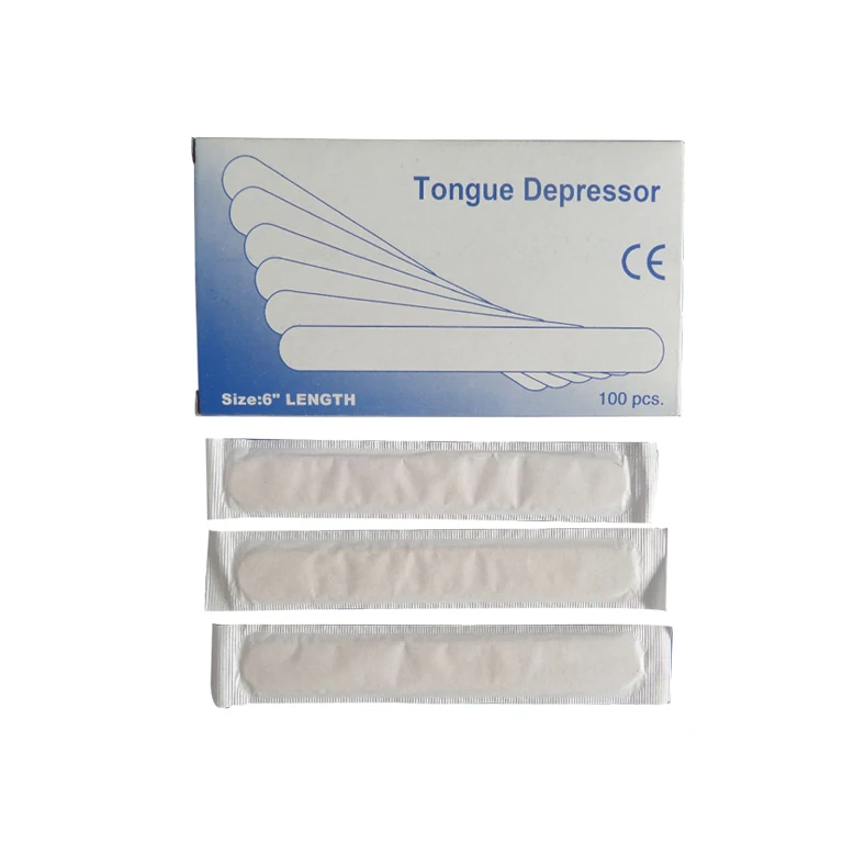 Высококачественный продукт стерильный деревянный язык-Депрессор из березы для больницы