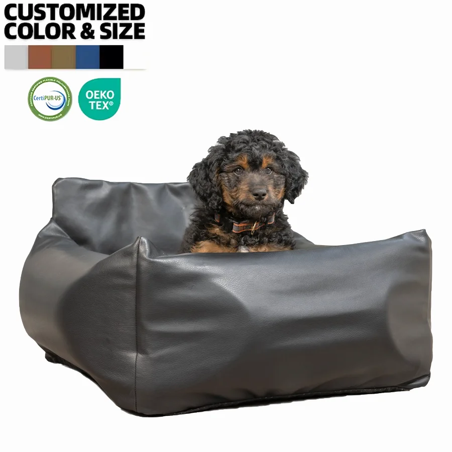 Wholesale Luxury Dog Car Seat Pet sofa Bag Travel safety booster Carrier Bed Washable cover Pets dog car seat cushion