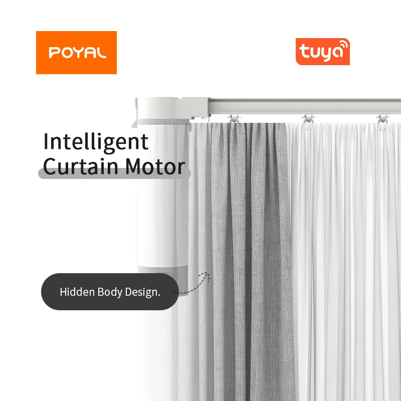 WiFi Bluetooth Function Curtain Motor Motorized Curtains Living Room Opening and Closing
