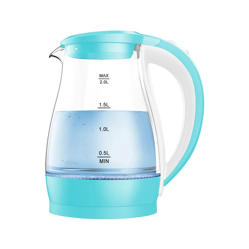 1.7L Hot Water Boiler Electric Kettle 1500W Fast Boil Glass Electric Tea Kettle Auto Shut - Off and Boil - Dry Protection
